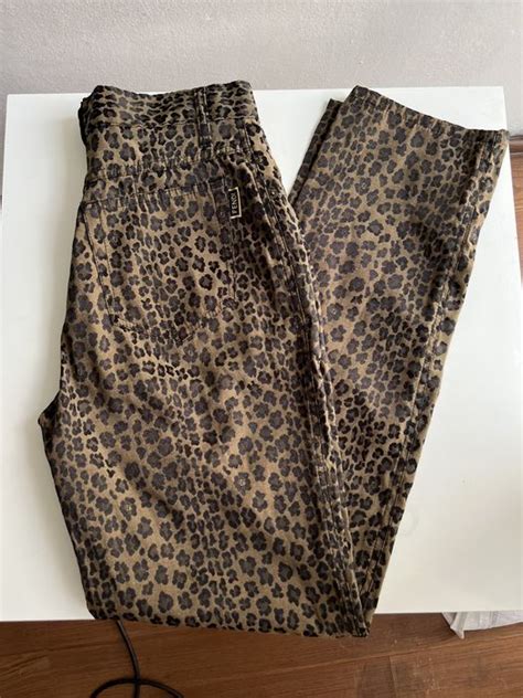 gonna fendi leopardata|fendi pants.